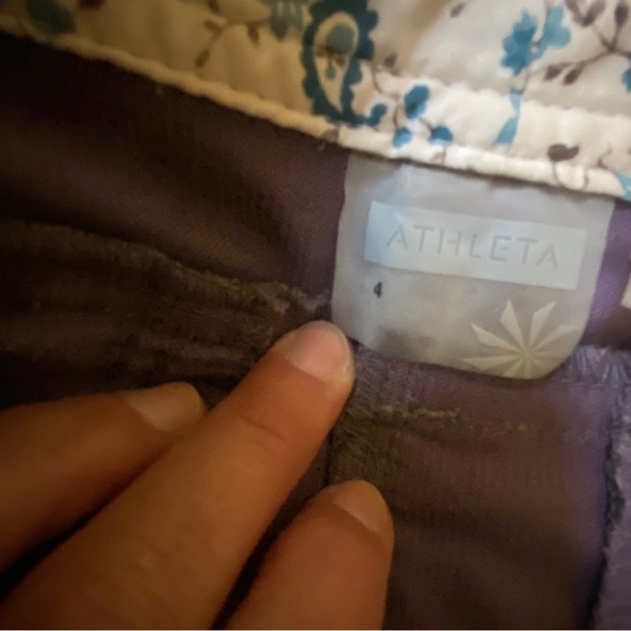 Athleta Purple Corduroy Skirt - Picture 8 of 9